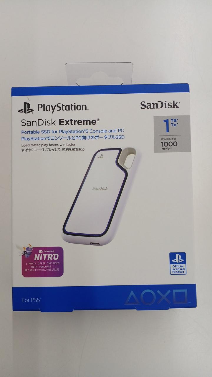 SANDISK External SSD SDSSDE62P-1T00-J25
