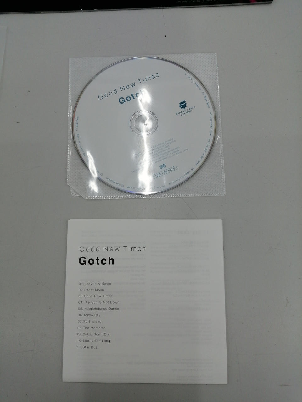 OLD Japanese Music GOTCH/GOOD NEW TIMES