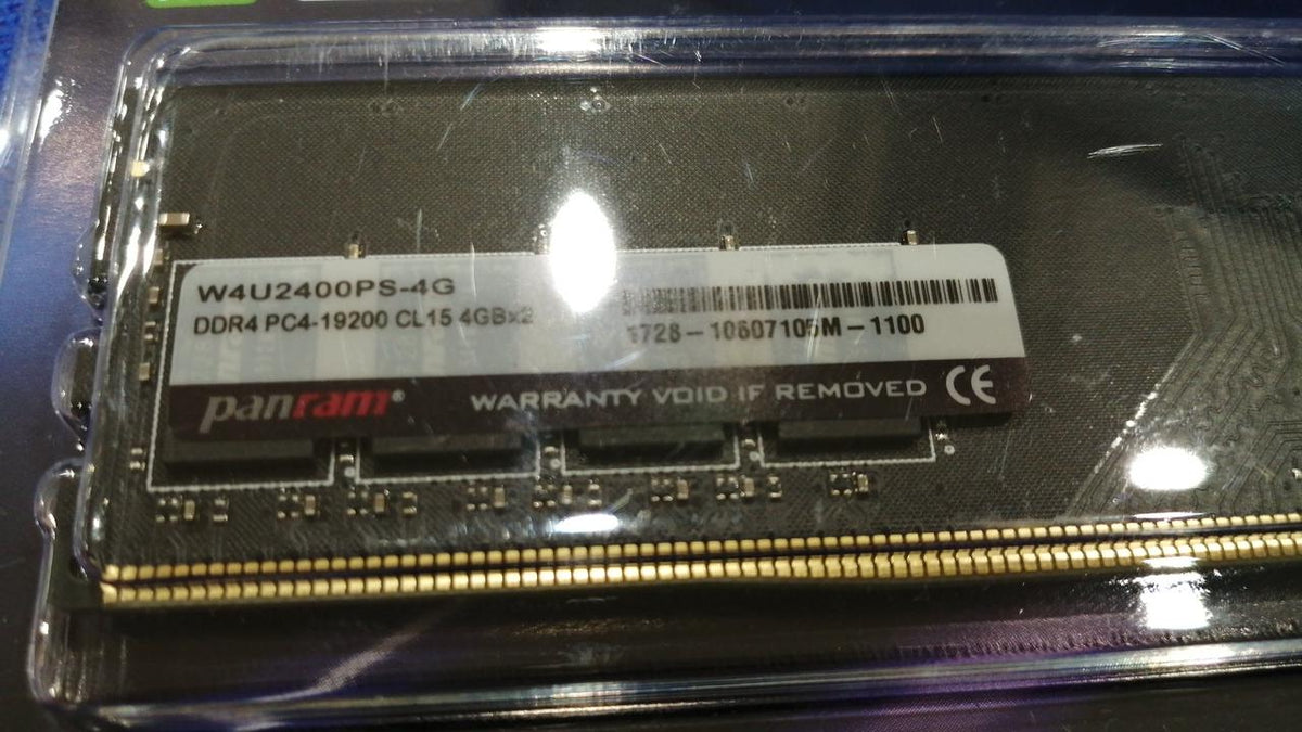 CFD Set of 2 PC Memory Sticks W4U2400PS-4G