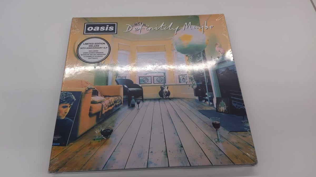 BIG BROTHER LP Record OASIS DEFINITELY MAYBE