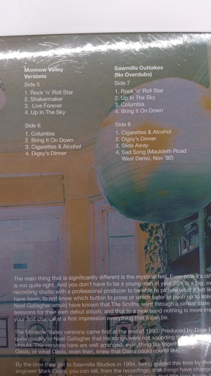 BIG BROTHER LP Record OASIS DEFINITELY MAYBE