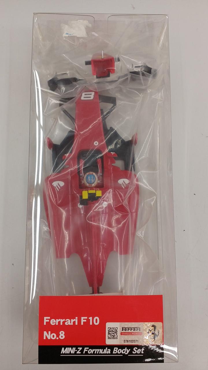 MINI-Z FORMULA BODY SET Ferrari F10 No.8