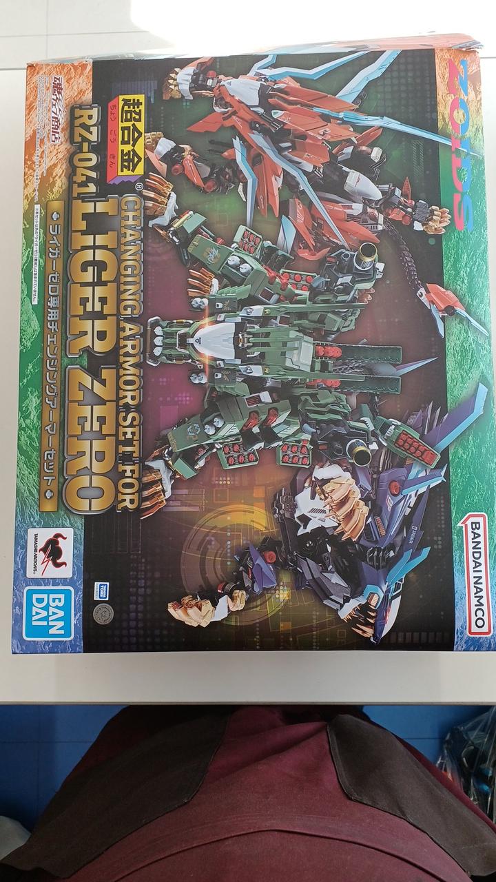 BANDAI Chogokin ZOIDS RZ-041 Liger Zero Exclusive Changing Armor Set