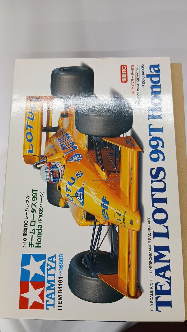 TAMIYA Team Lotus 99T F103 Chassis Electric RC Racing Car