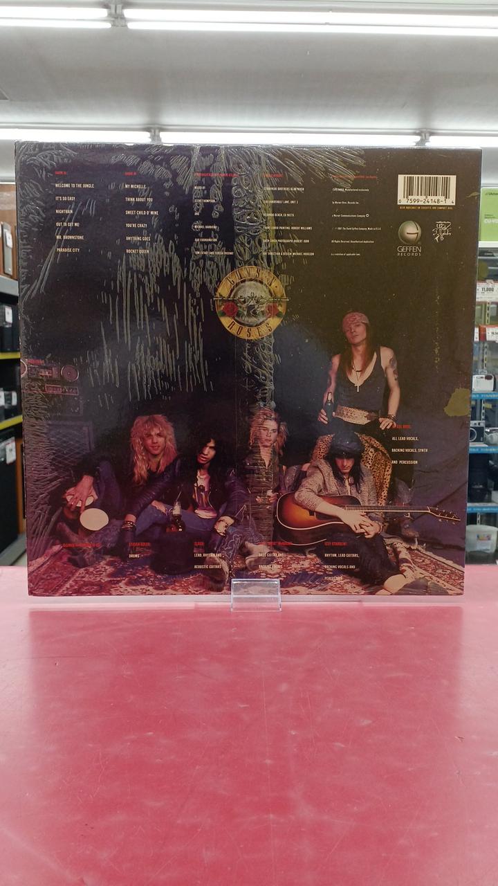 GEFFEN RECORDS GUNS N' ROSES/APPETITE FOR DES GUNS N' ROSES/APPETITE FOR DES