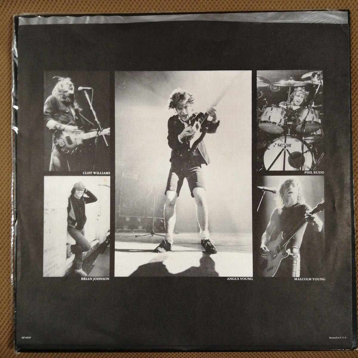 ATLANTIC AC/DC ? BACK IN BLACK SD 16018
