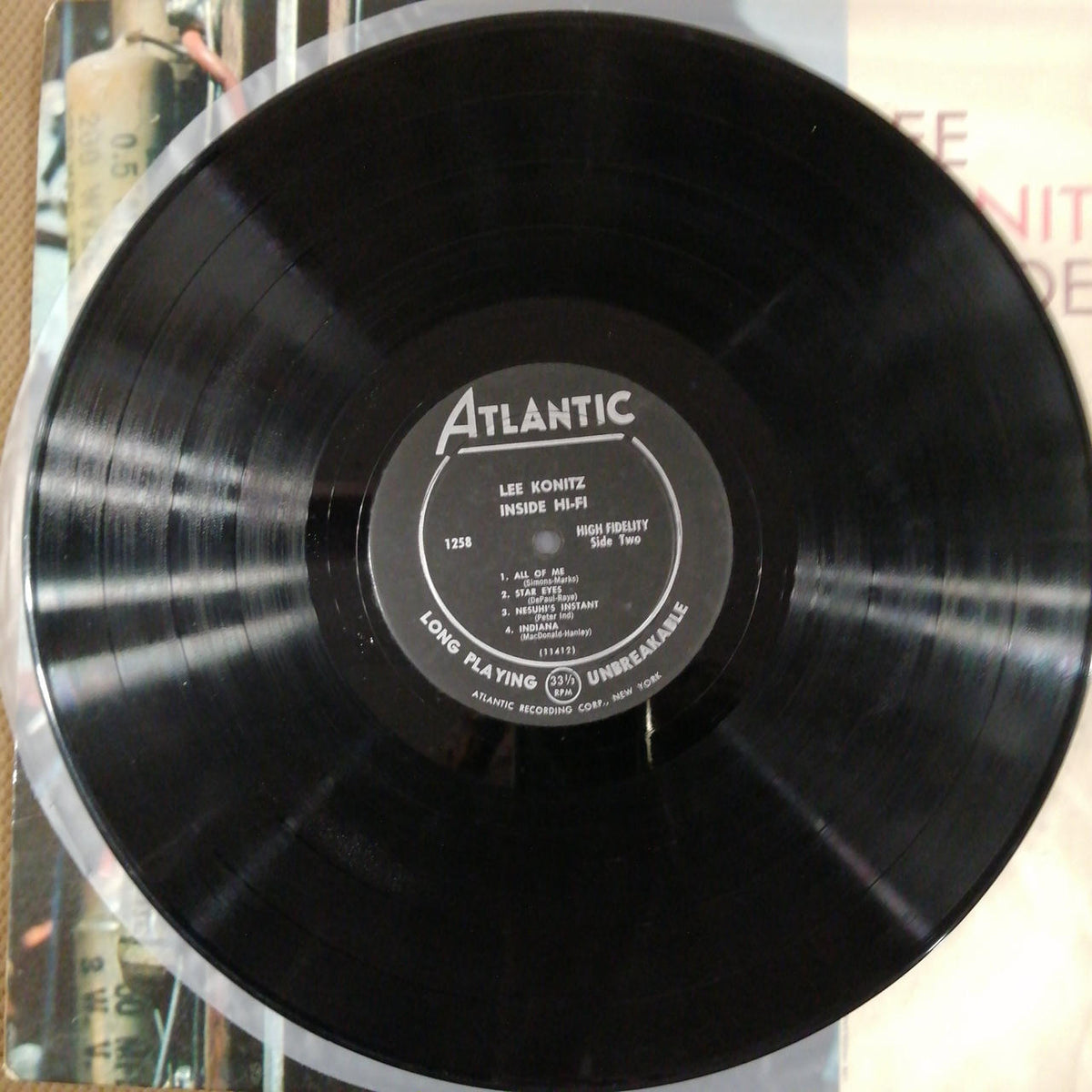 ATLANTIC LEE KONITZ ? INSIDE HI-FI SD1258