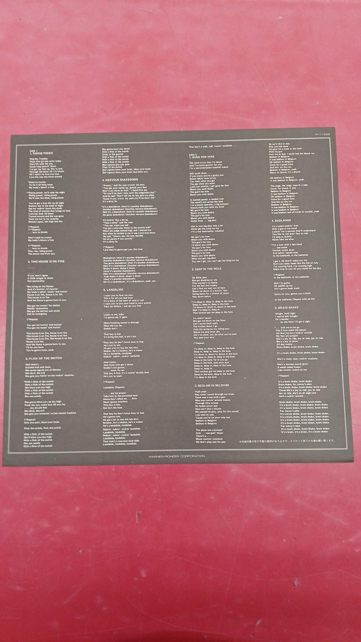 Warner Pioneer AC/DC / Conqueror AC/DC / Conqueror