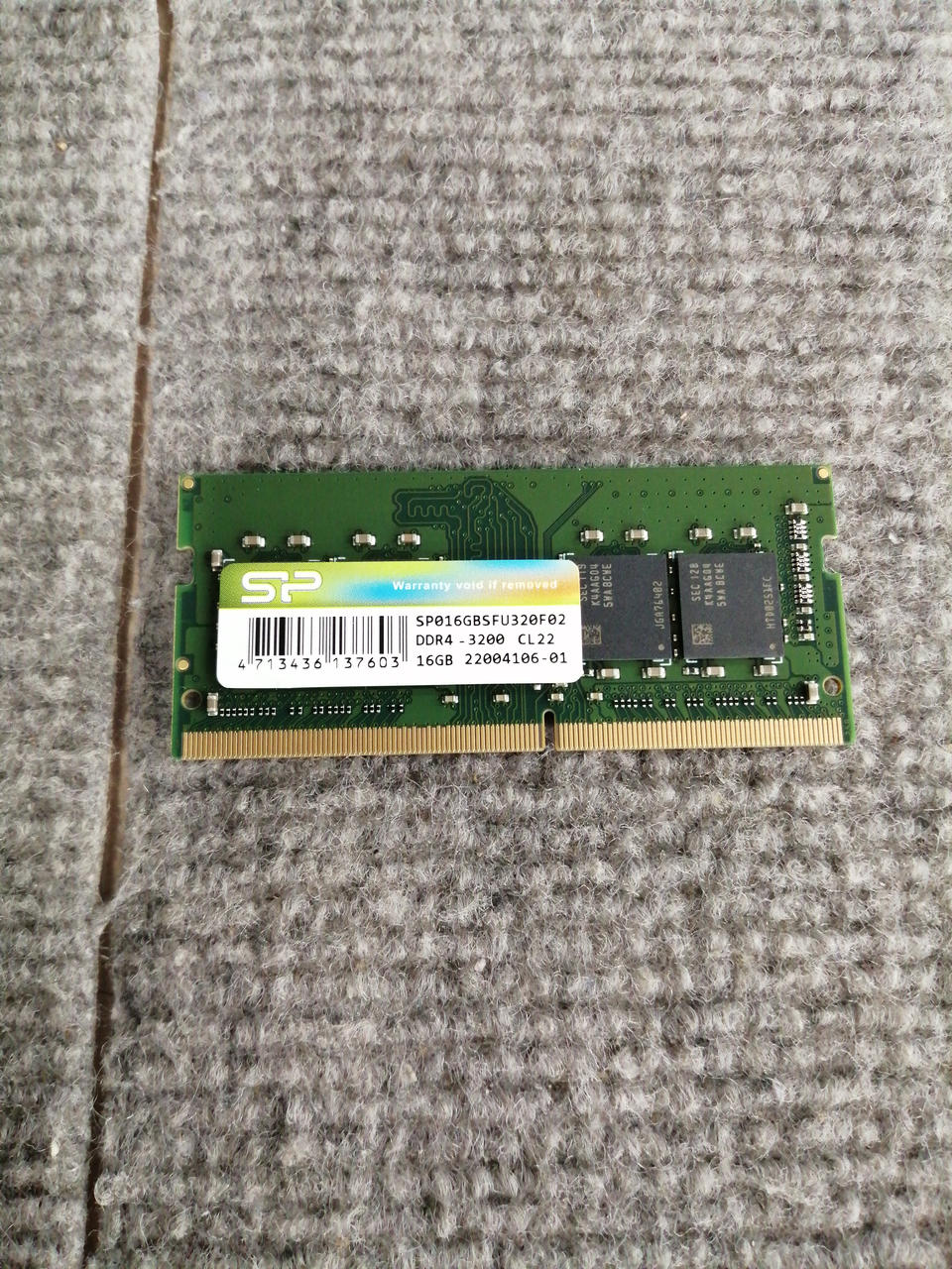 SILICON POWER PC Memory SP016GBSFU320F02