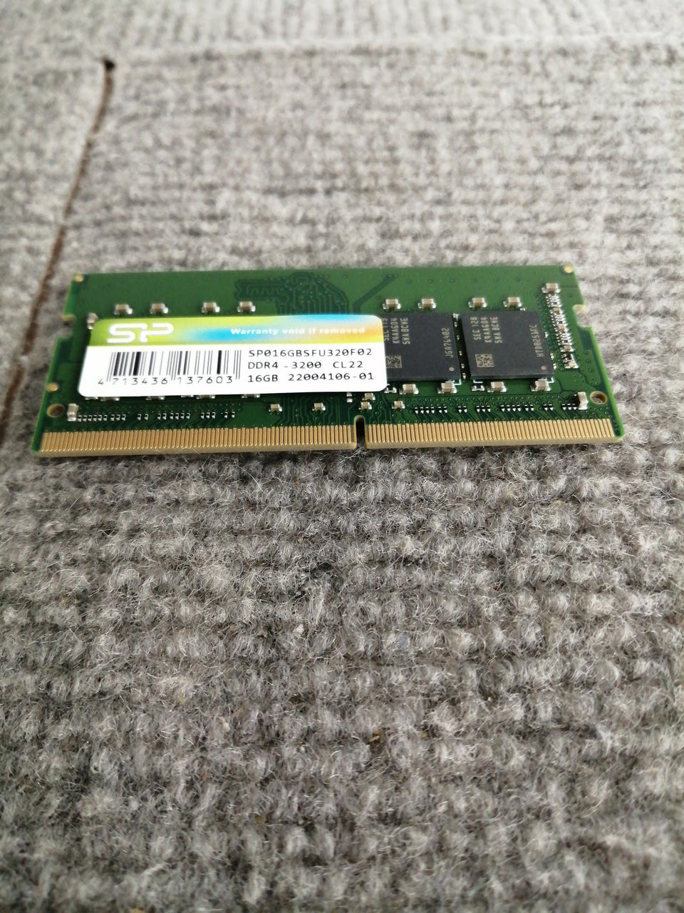 SILICON POWER PC Memory SP016GBSFU320F02