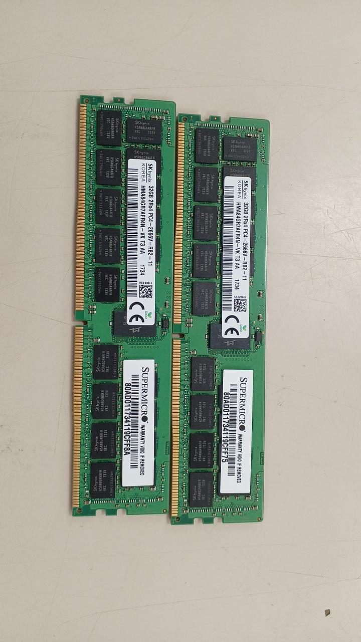 SKHYNIX 32GB 2RX4-2666V-RB2-11 32GB 2RX4-2666V-RB2-11