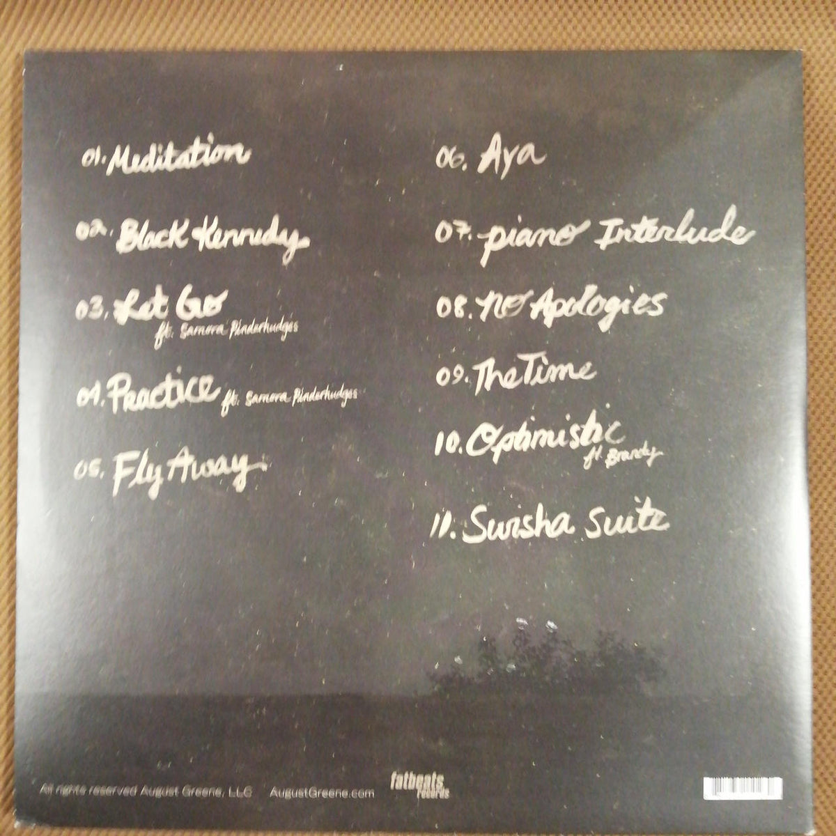 FAT BEATS RECORDS AUGUST GREENE AUG001