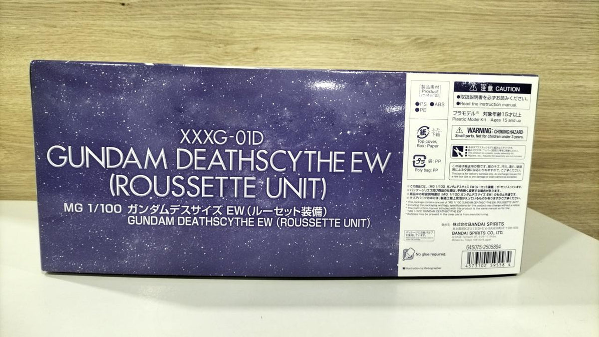 BANDAI New Mobile Report Gundam W ENDLESS WALTZ 1/100 MG XXXG-01D Gundam Deathscythe EW