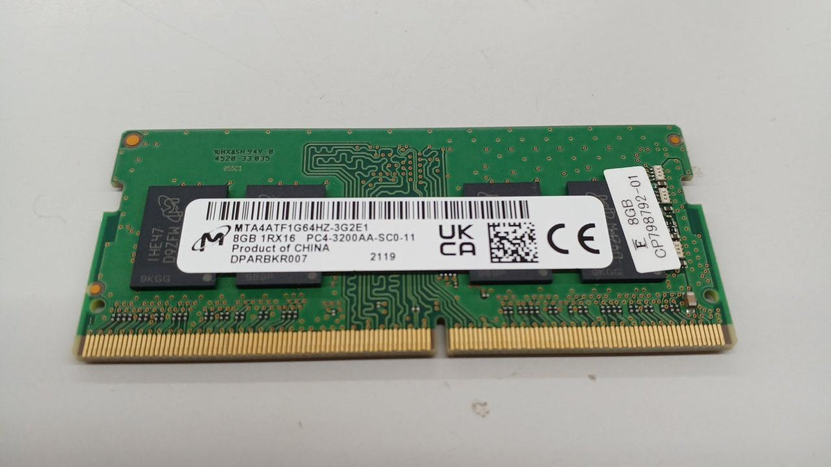 MICRON DDR4 Memory MTA4ATF1G64HZ-3G2E1