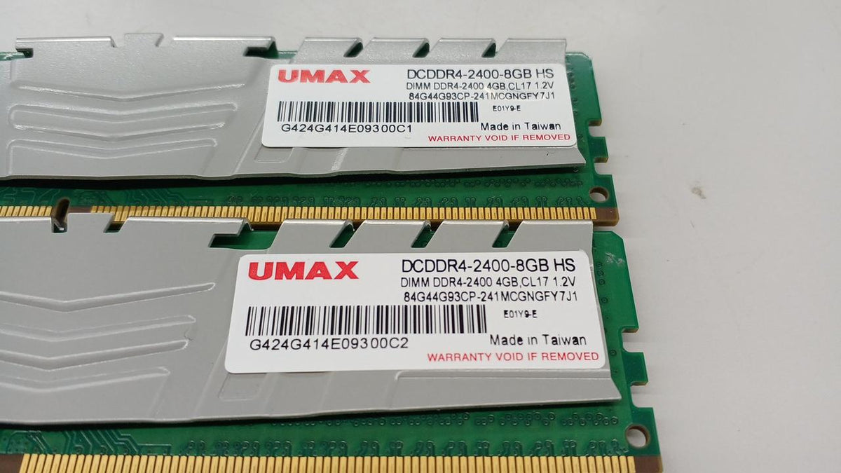 UMAX Memory: DCDDR4-2400-8GB HS