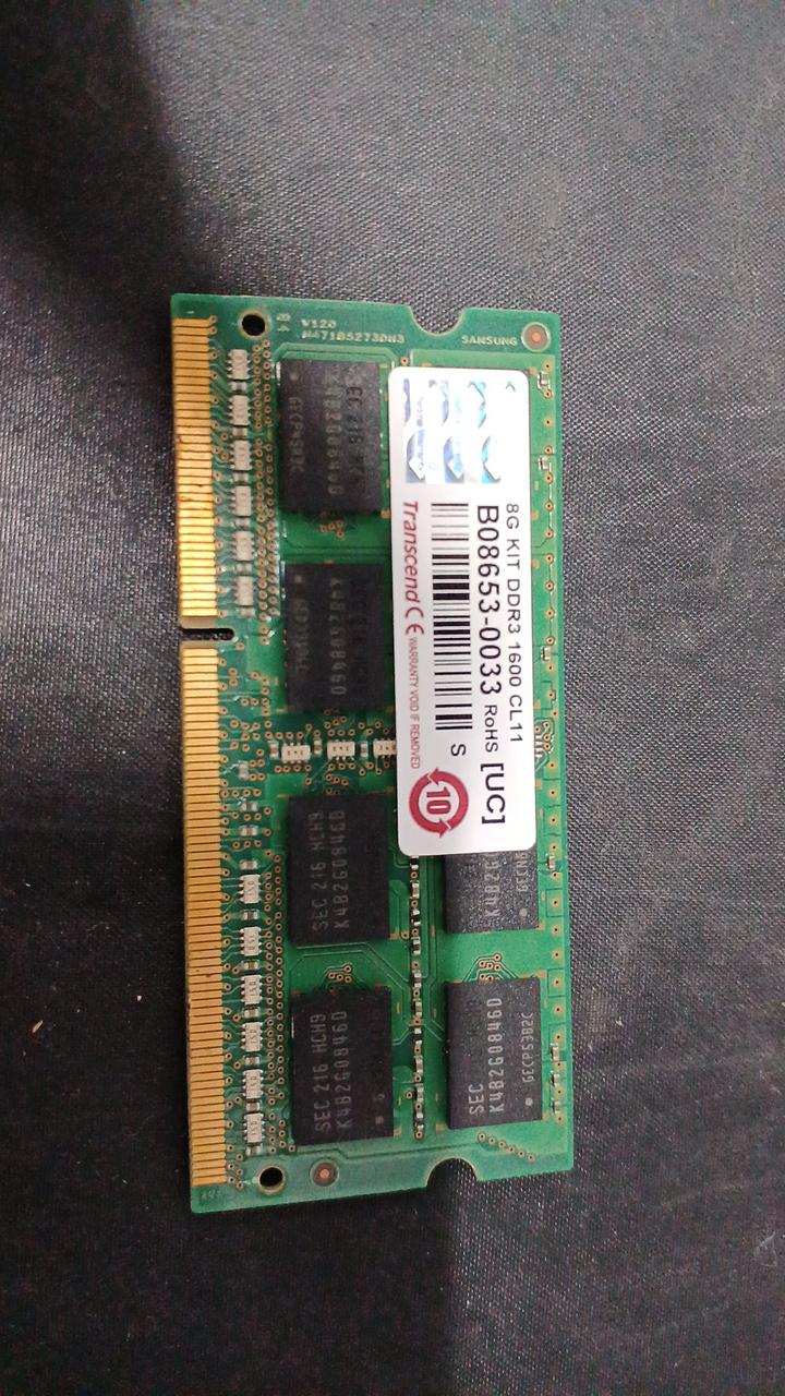 - DDR3 Laptop Memory 8GB Set of 4 DDR3-1600