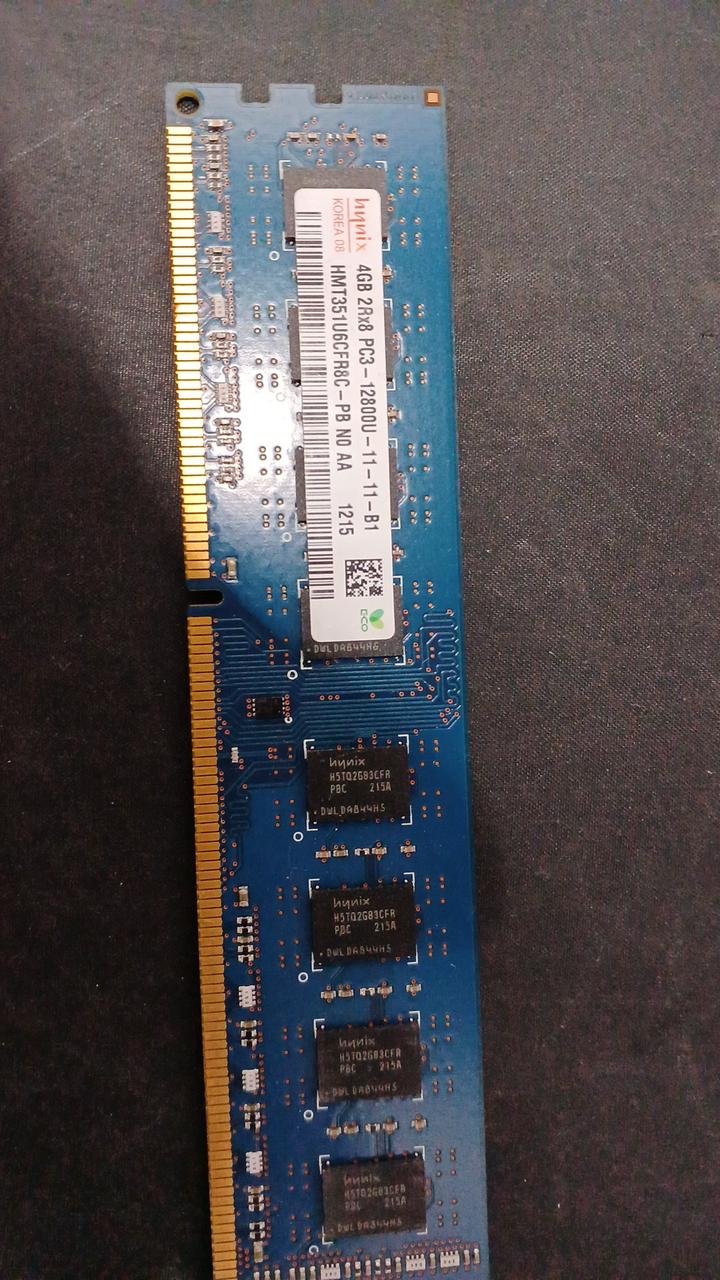 - DDR3 Memory 12800U 4GB 8-Module DDR3-12800U