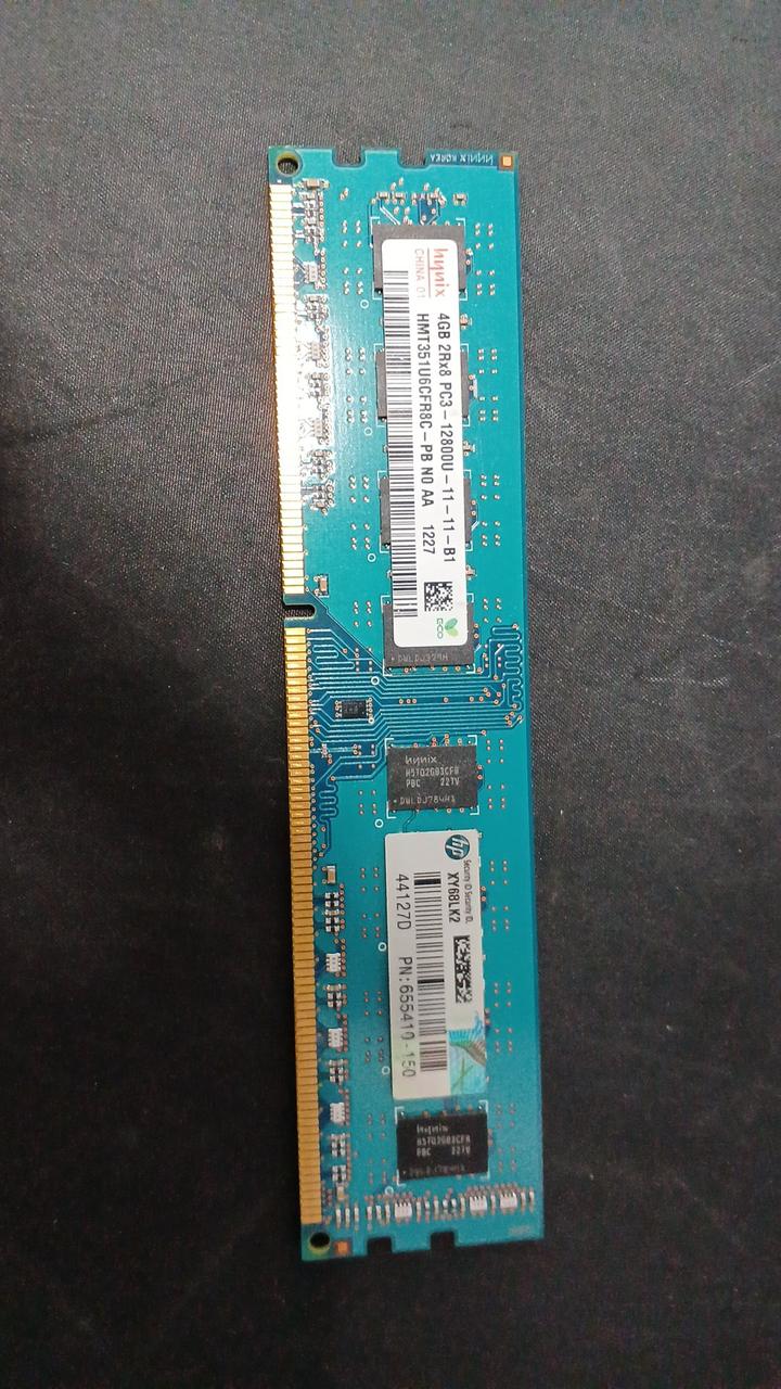 - DDR3 Memory 12800U 4GB 8-Module DDR3-12800U