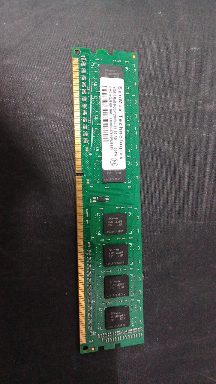- DDR3 Memory 12800U 4GB 8-Module DDR3-12800U