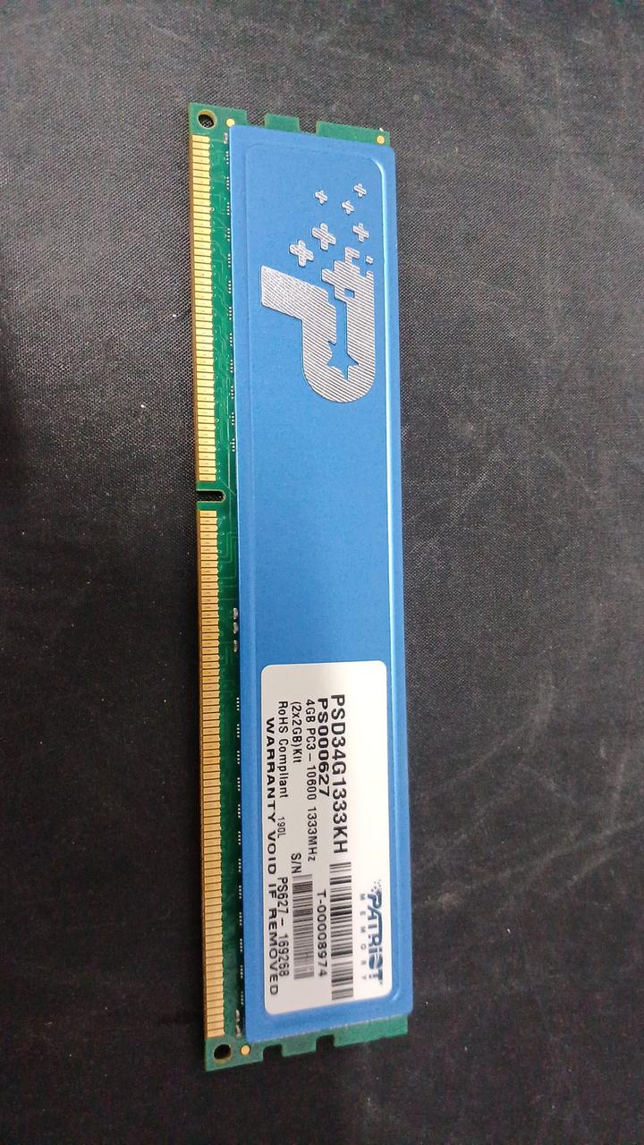 PATRIOT DDR3 Memory 16GB (4GB 4 modules) PSD38G1333KH