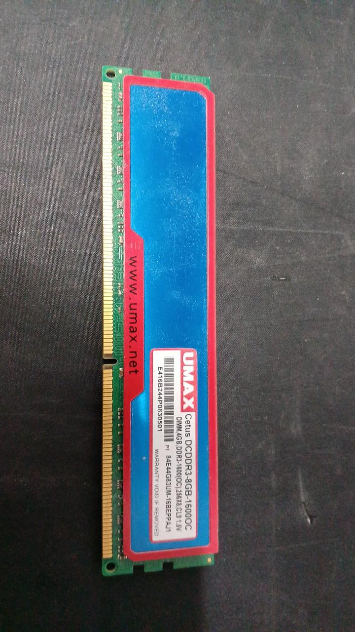 UMAX DDR3 Memory 16GB (4GB 4 modules) DCDDR3-8GB-1600OC