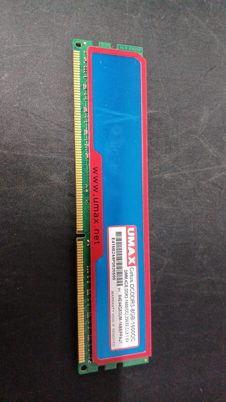 UMAX DDR3 Memory 16GB (4GB 4 modules) DCDDR3-8GB-1600OC