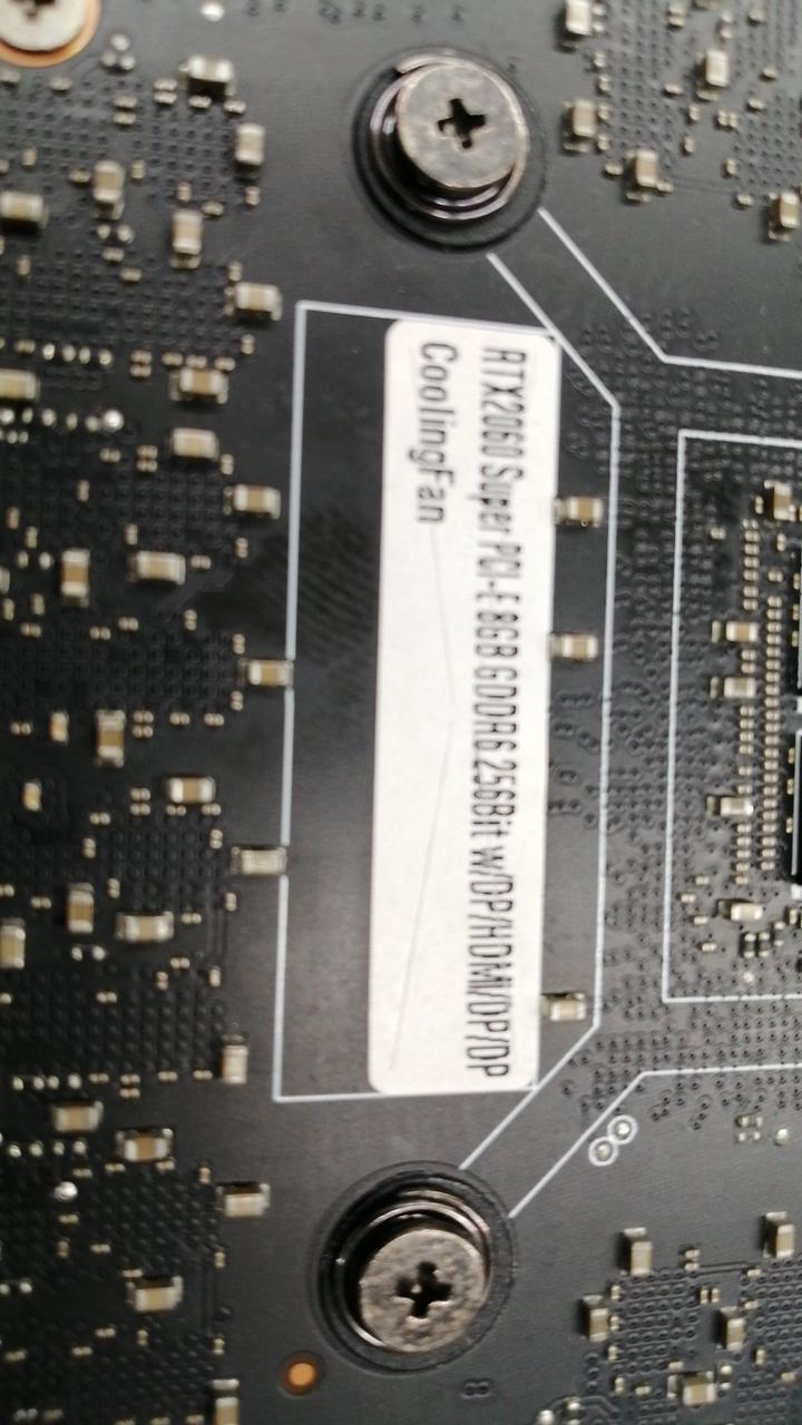 NVIDIA GPU GEFORCE RTX2060SUPER 8GB (GDD