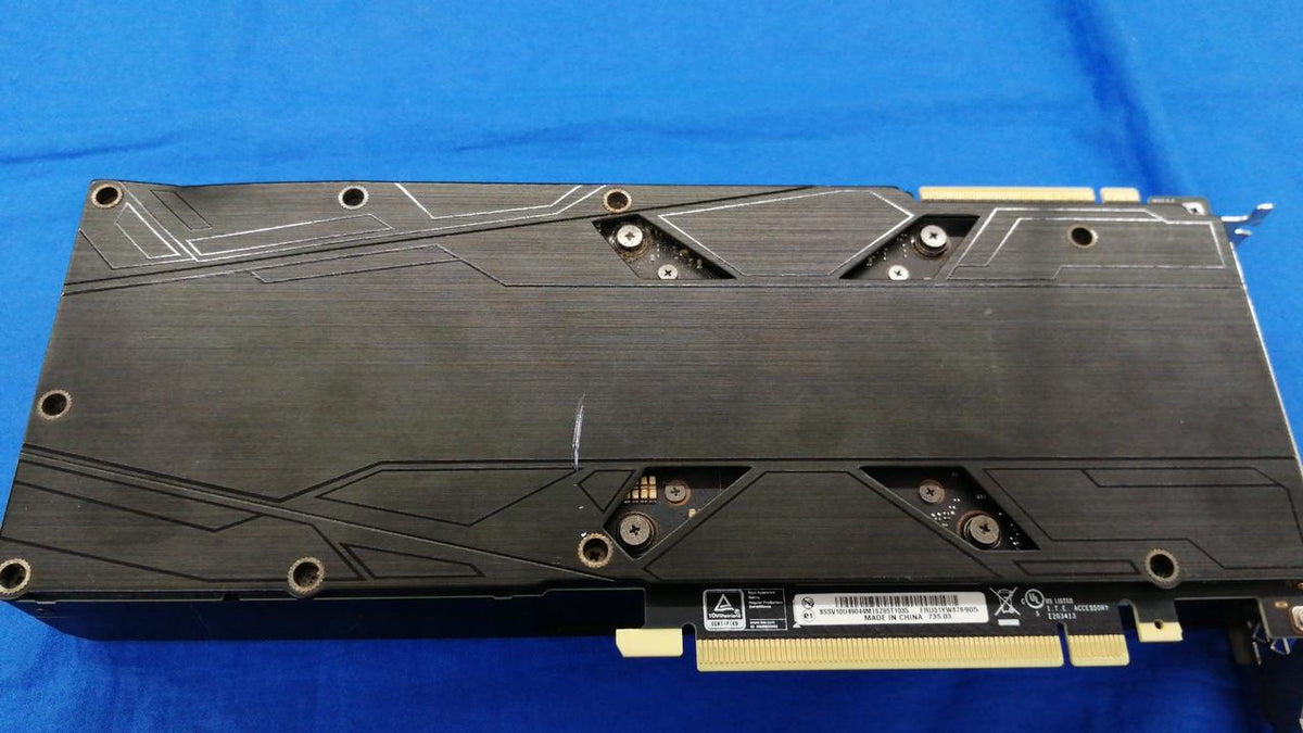 NVIDIA Graphics Board: GEFPRCE RTX2080