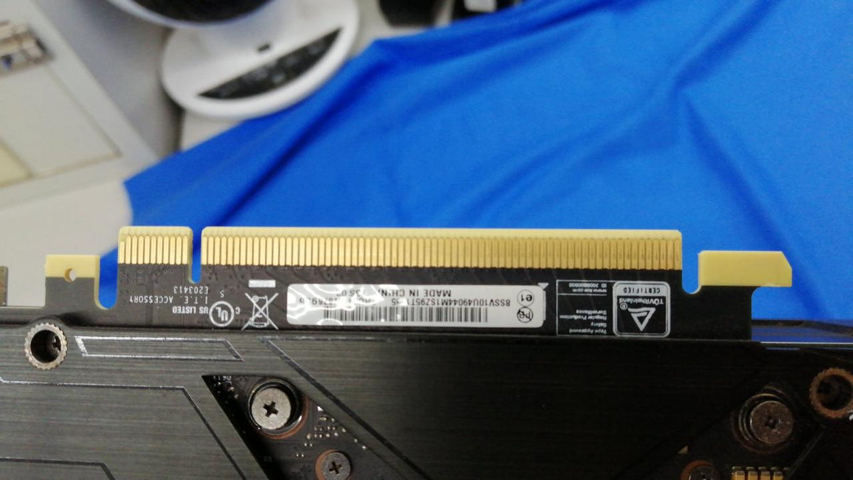 NVIDIA Graphics Board: GEFPRCE RTX2080