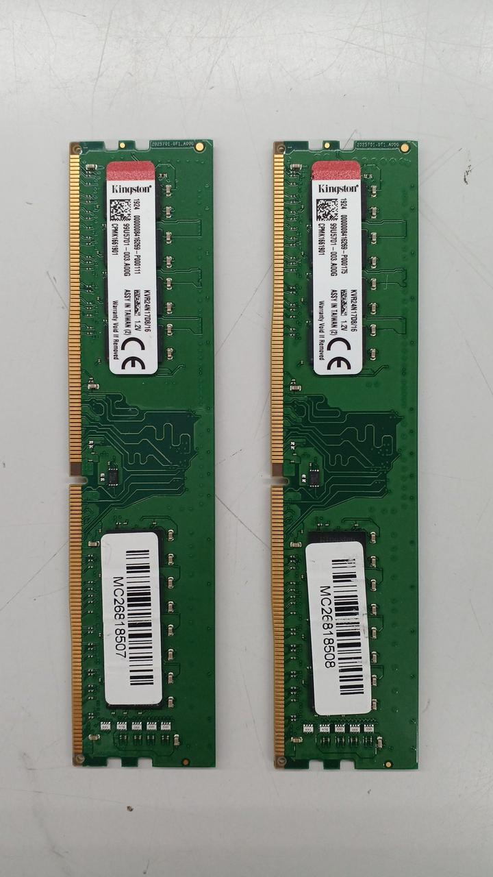 KINGSTON Desktop Memory KVR24N17D8/16