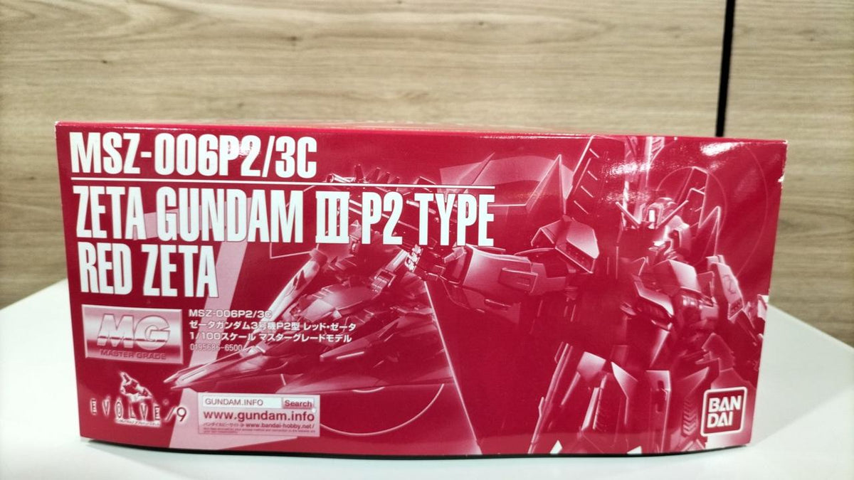 BANDAI MG 1/100 Zeta Gundam Unit 3 P2 Type