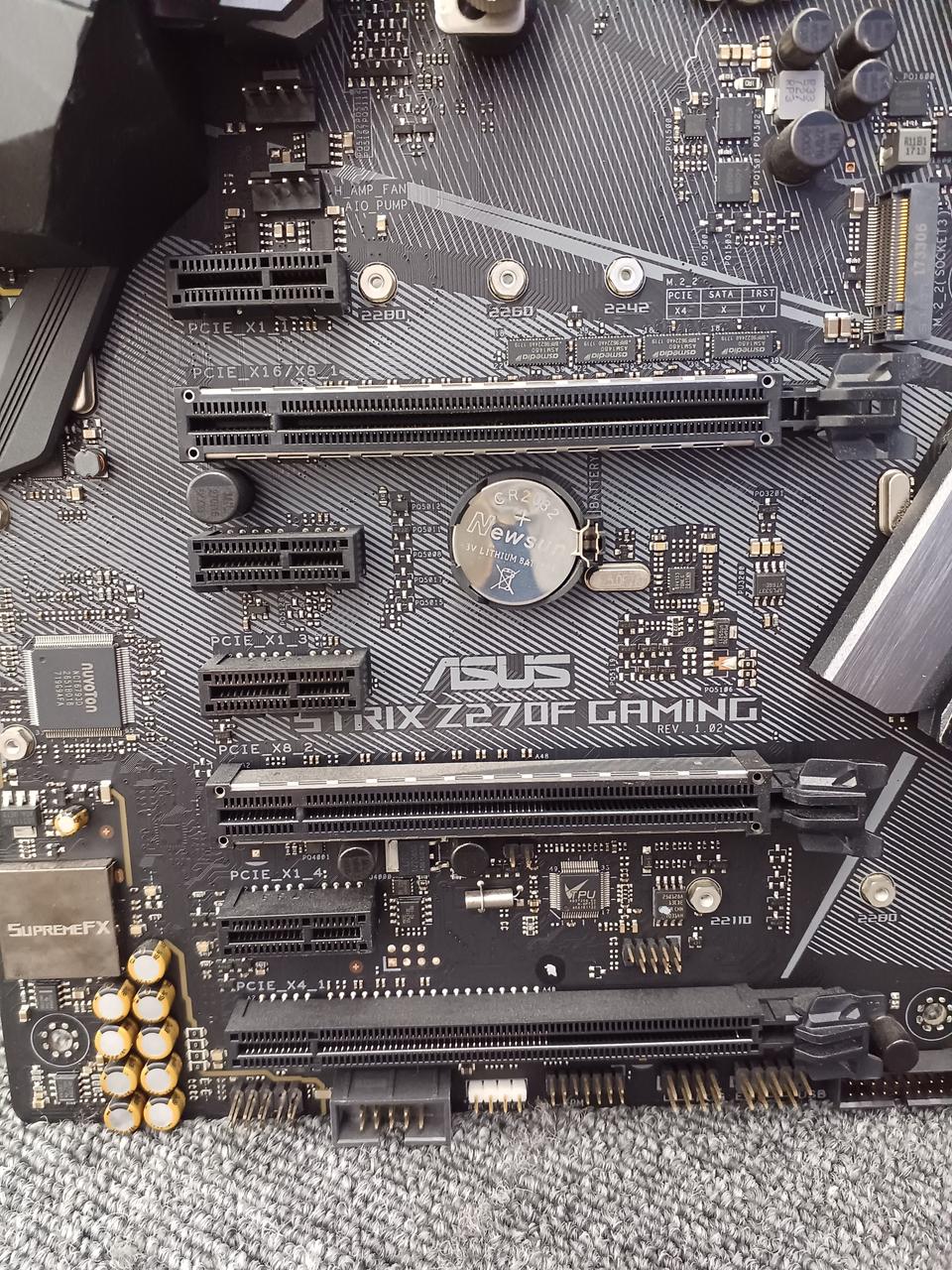 ASUS Motherboard: STRIX Z270F GAMING