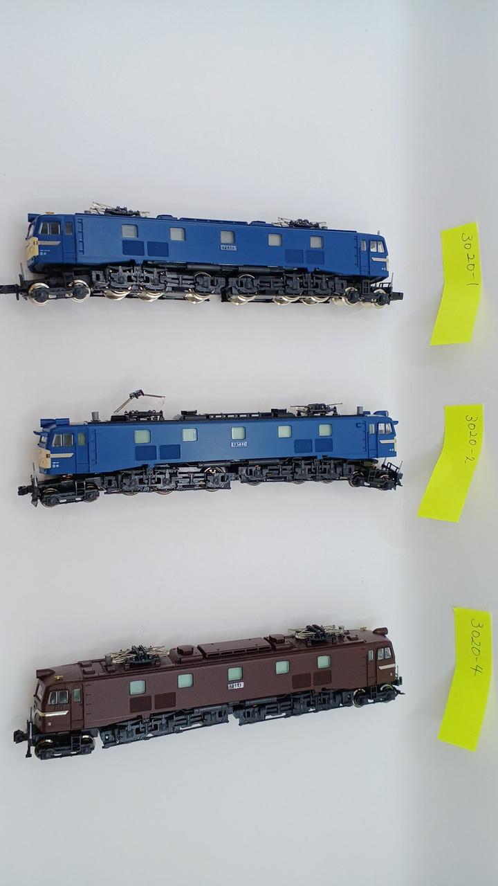 KATO EF58 Series 5-Unit Set 3020-1 3020-2 3020-4 3038 3049
