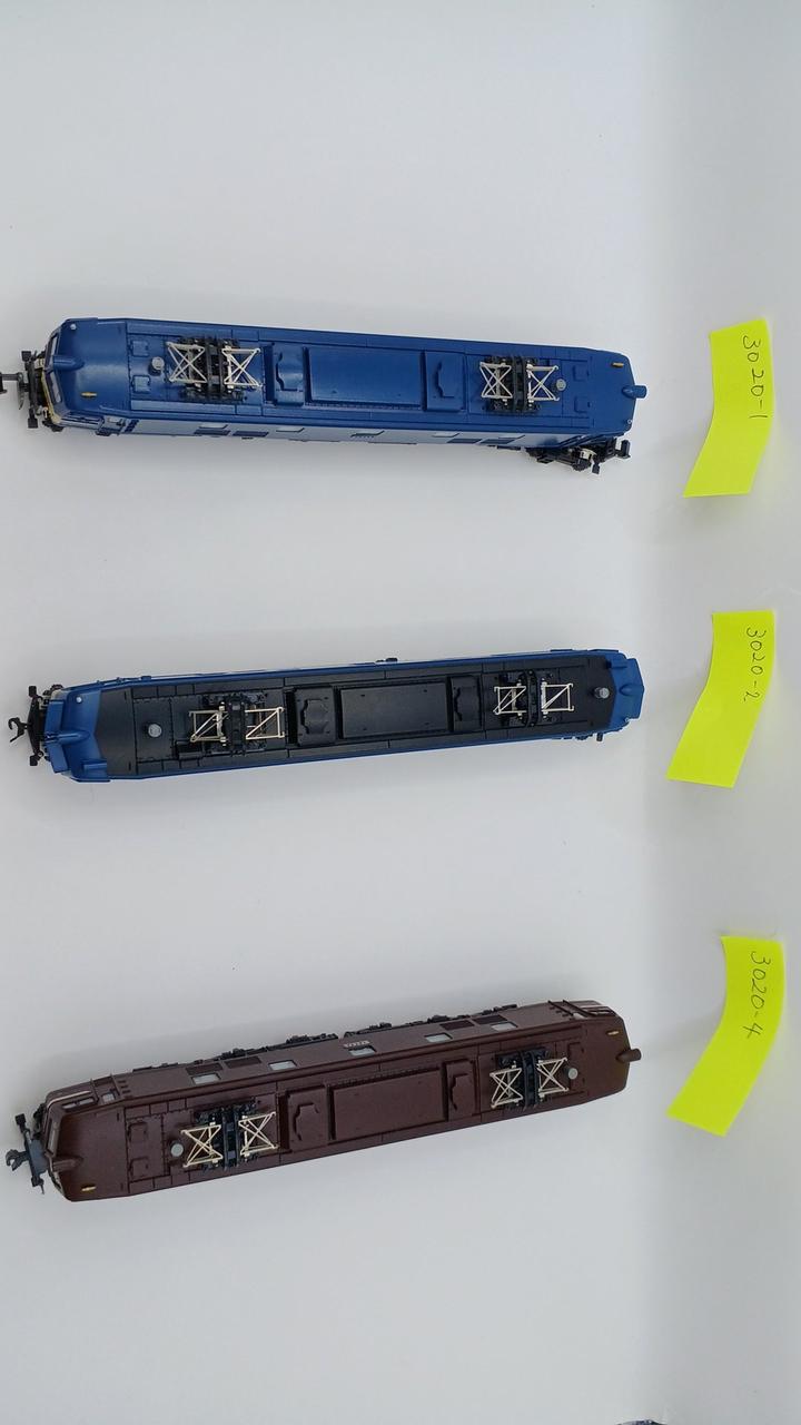 KATO EF58 Series 5-Unit Set 3020-1 3020-2 3020-4 3038 3049