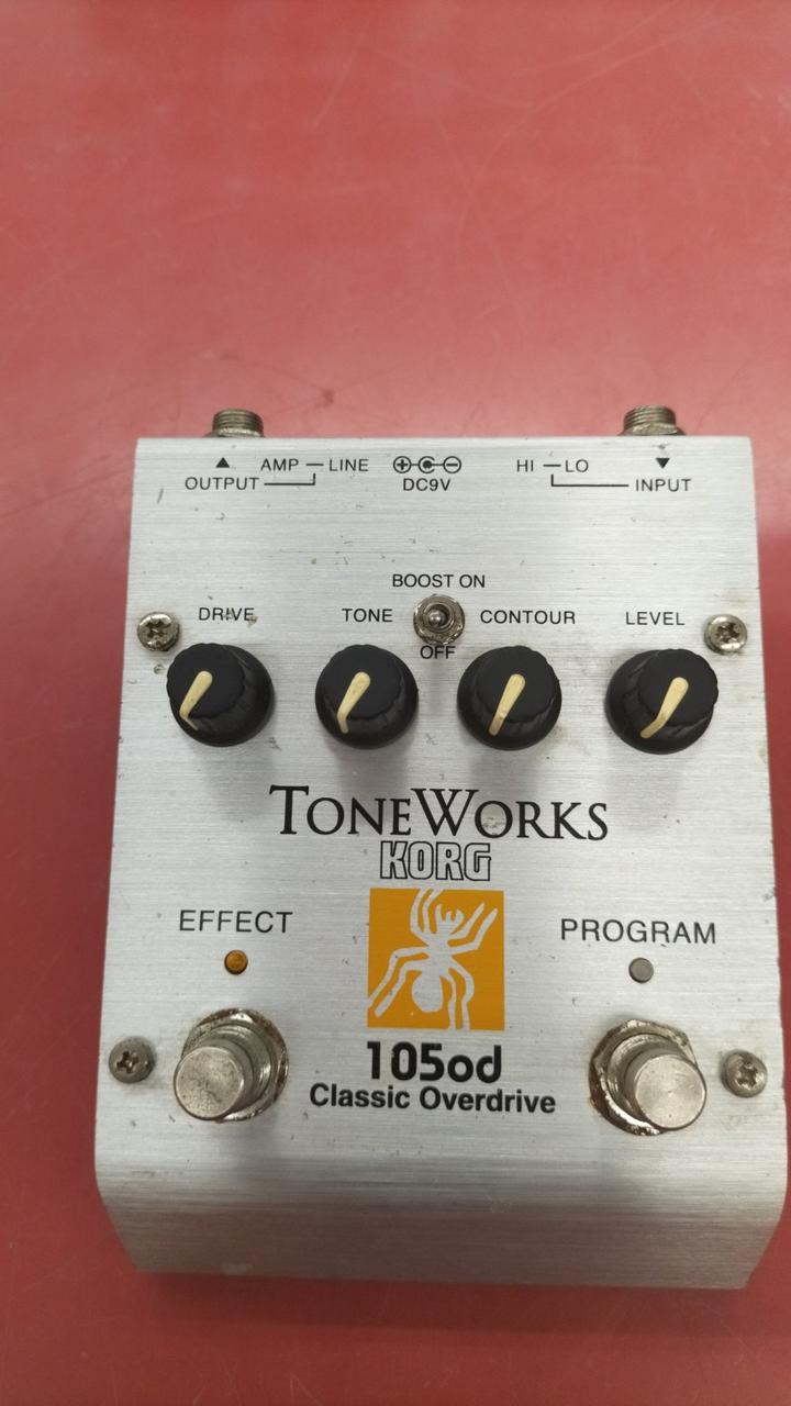 KORG Effects pedal: 105OD CLASSIC OVERDRIVE