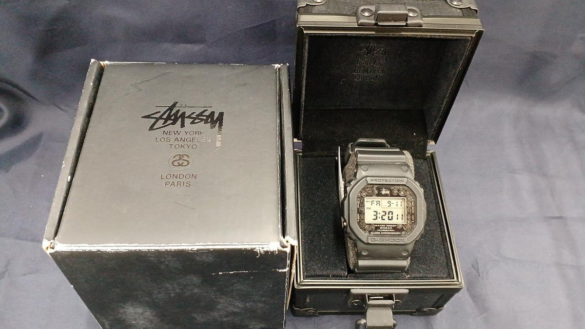 STUSSY×CASIO G-SHOCK DW-5000ST-1JR