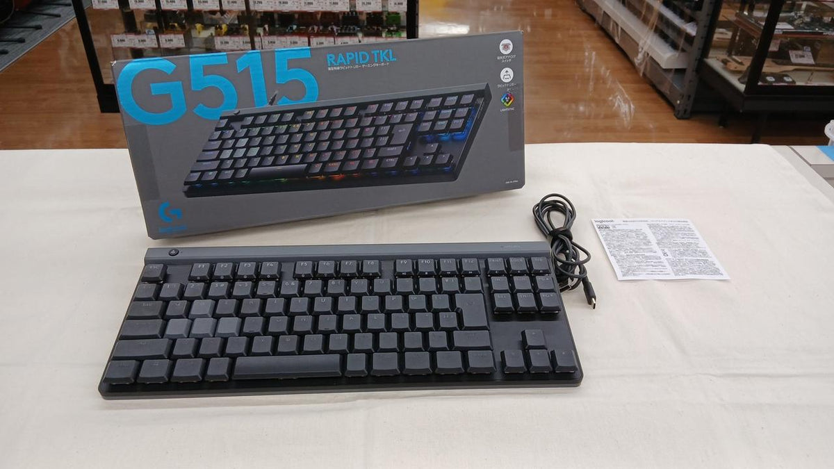 LOGICOOL Gaming Keyboard G515 RAPID TKL