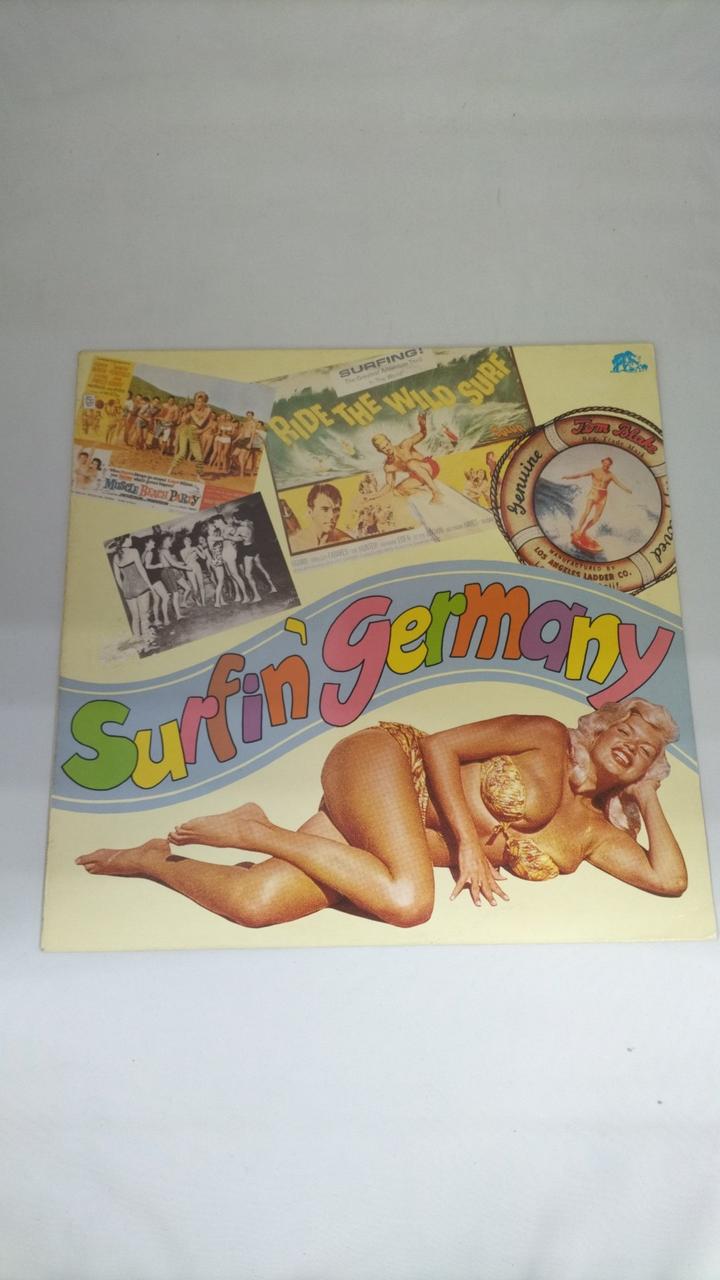 BEAR FAMILY RECORDS LP Western Music SURFIN' GERMANY
