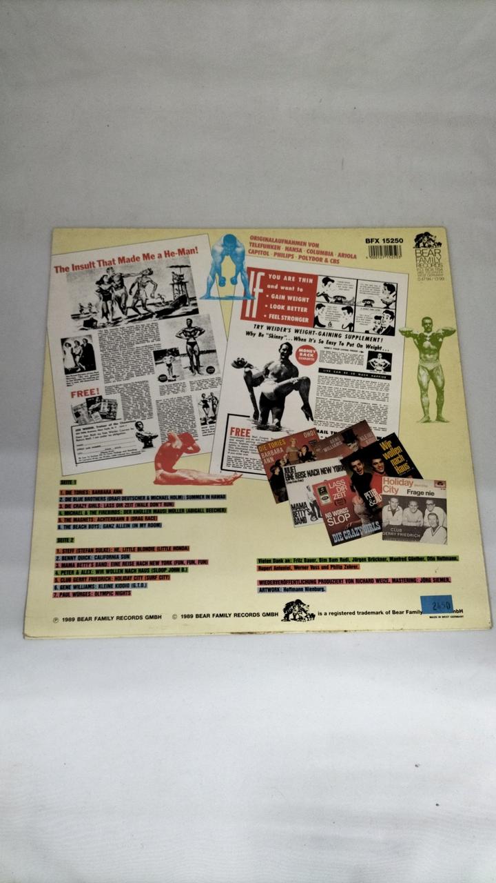 BEAR FAMILY RECORDS LP Western Music SURFIN' GERMANY