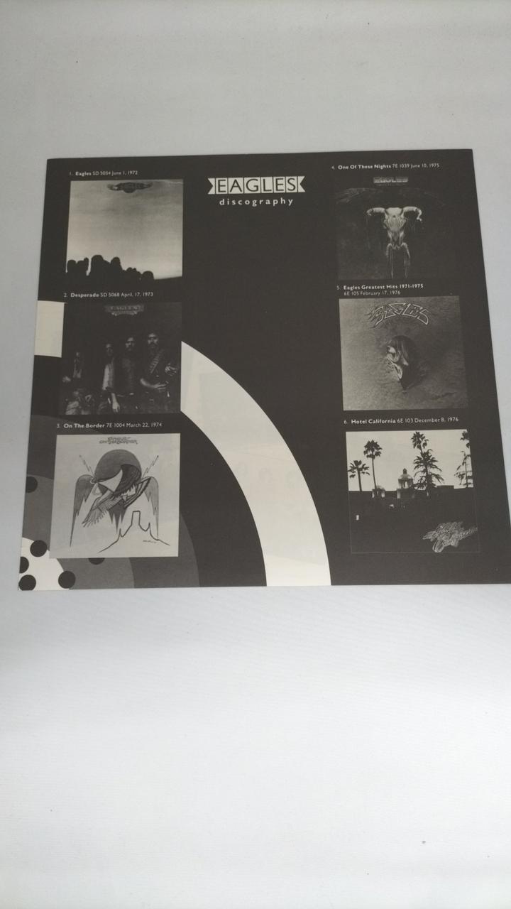 Warner Pioneer LP Record Greatest Hits 2 / Eagles