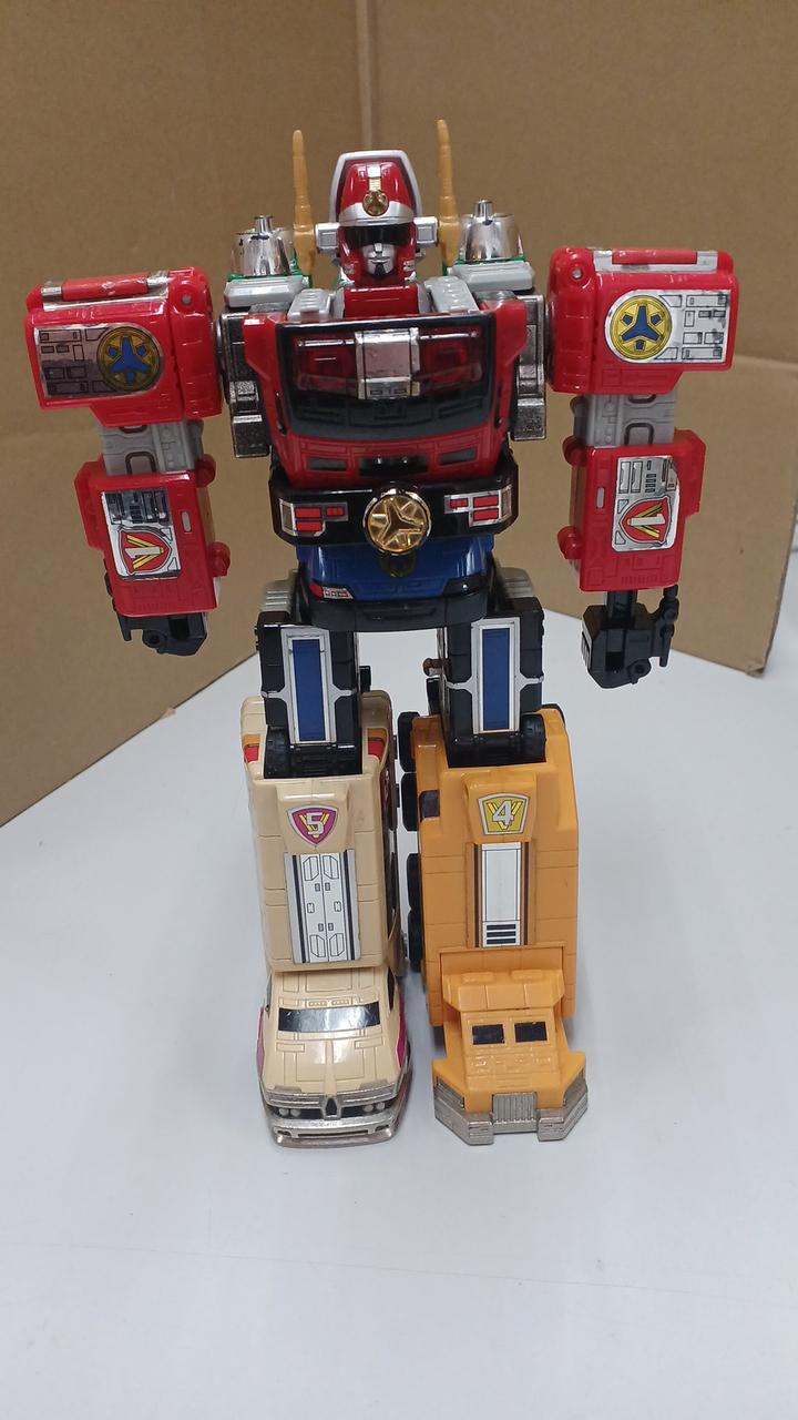 BANDAI DX Chogokin Victory Robo Emergency Squadron GoGoFive