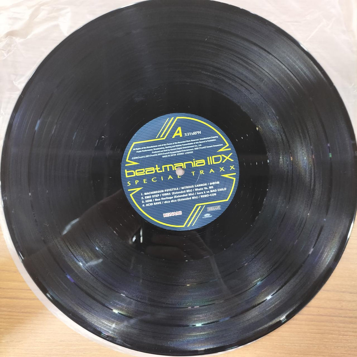 KONAMI LP Record BEATMANIA IIDX SPECIAL TRAXX