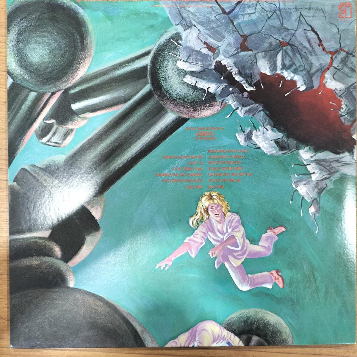 Warner Pioneer LP Record Dedicated to the World / Queen