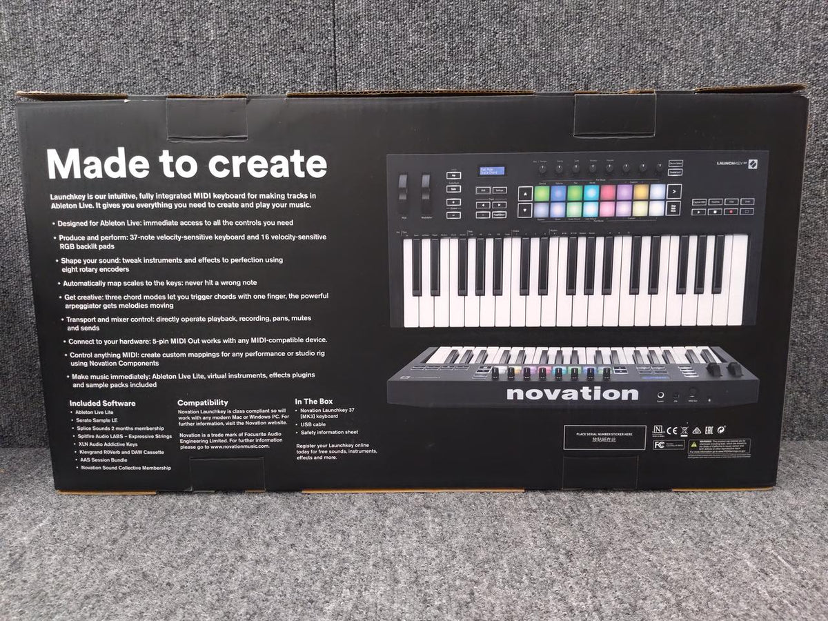 NOVATION MIDI Keyboard LAUNCHKEY37