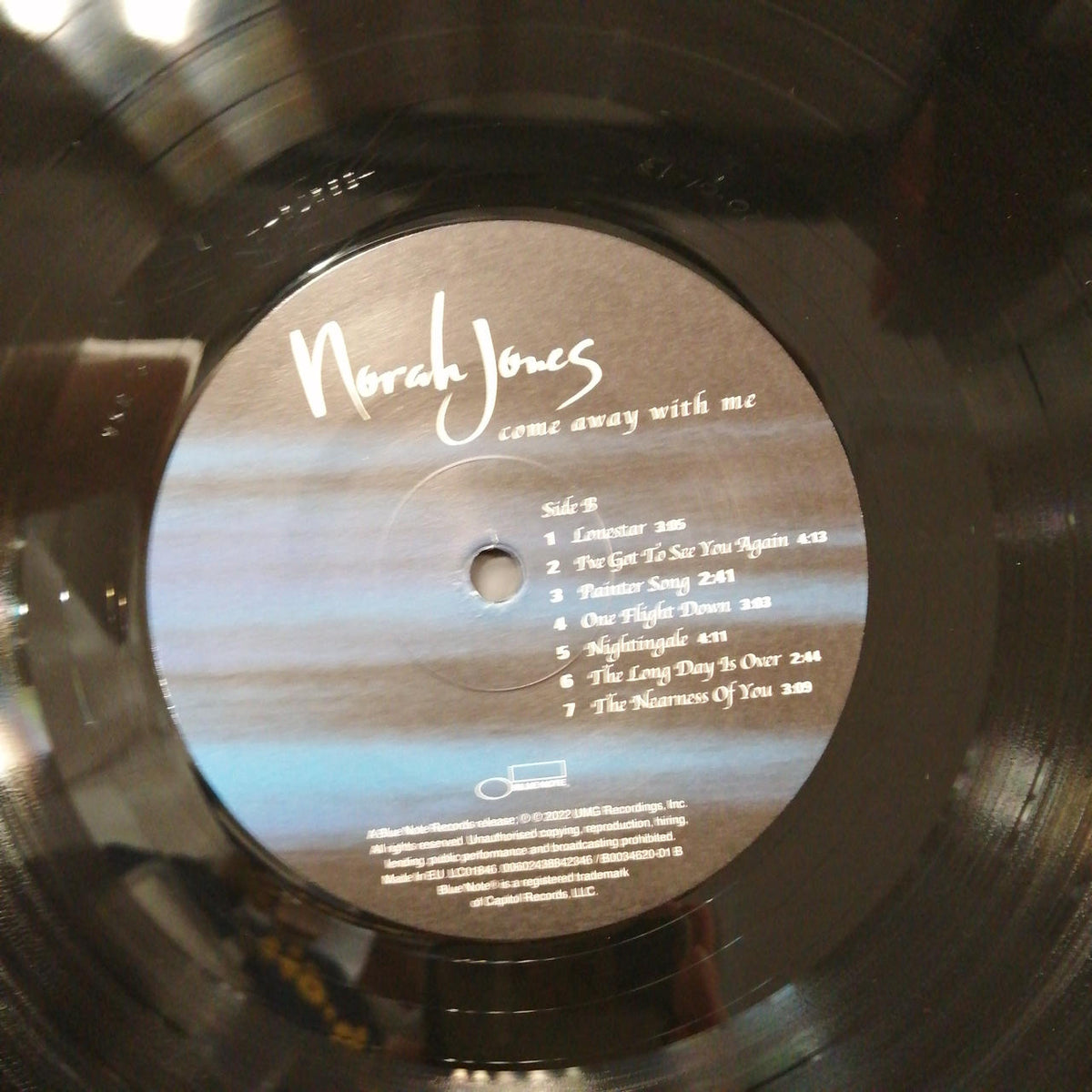 BLUE NOTE NORAH JONES/COME AWAY WITH ME 00602438842346/B0034620-01