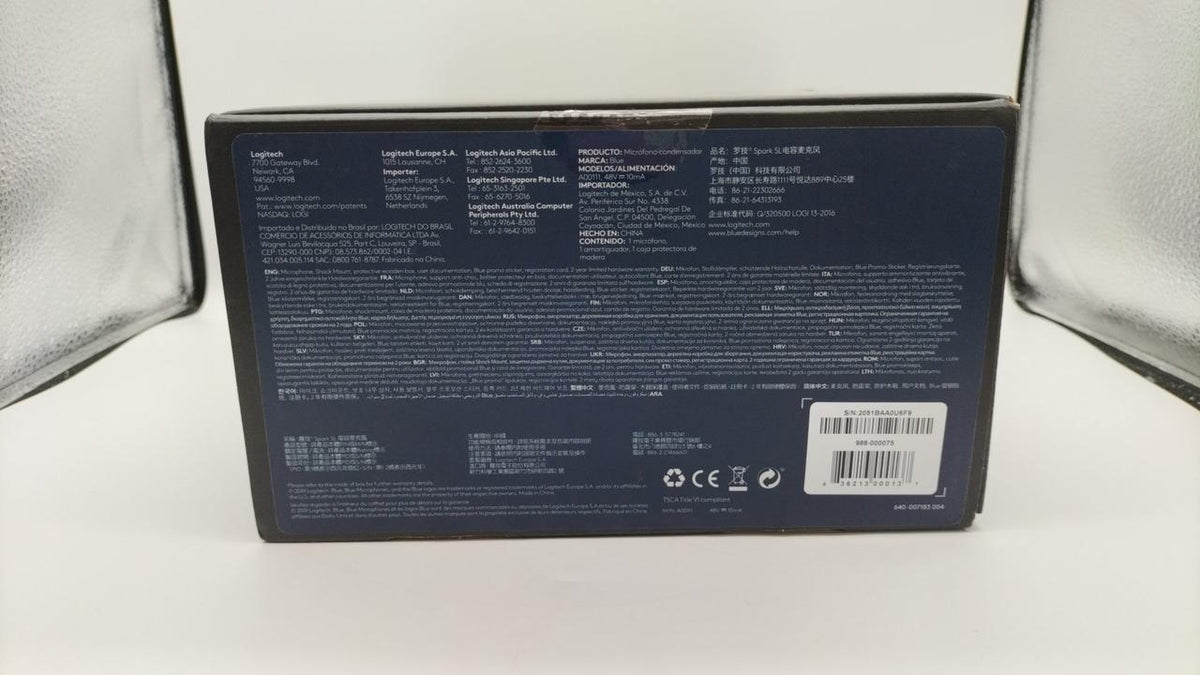 BLUE Condenser Microphone BLACKOUT SPARK SL
