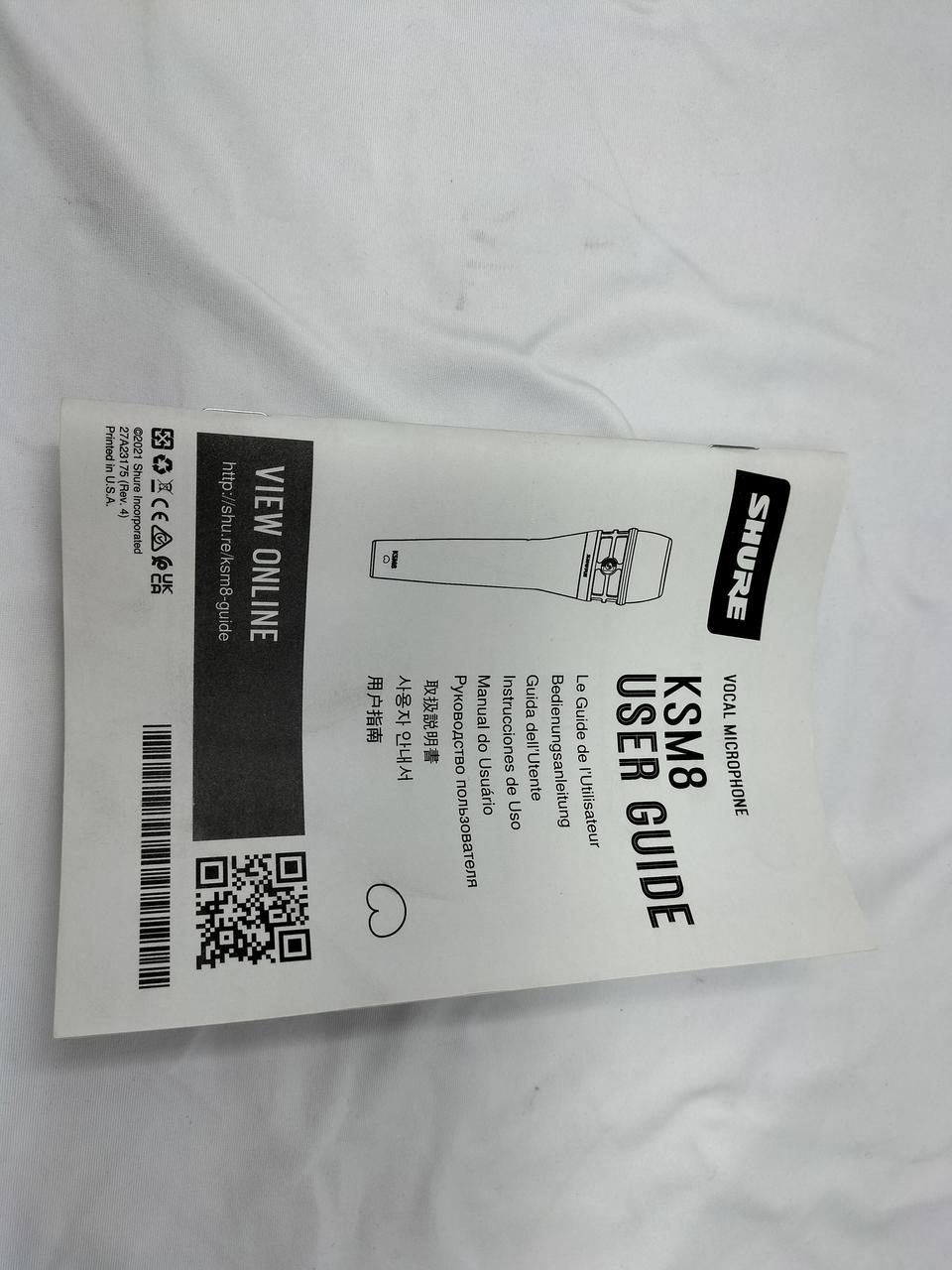 SHURE Dynamic Microphone KSM8