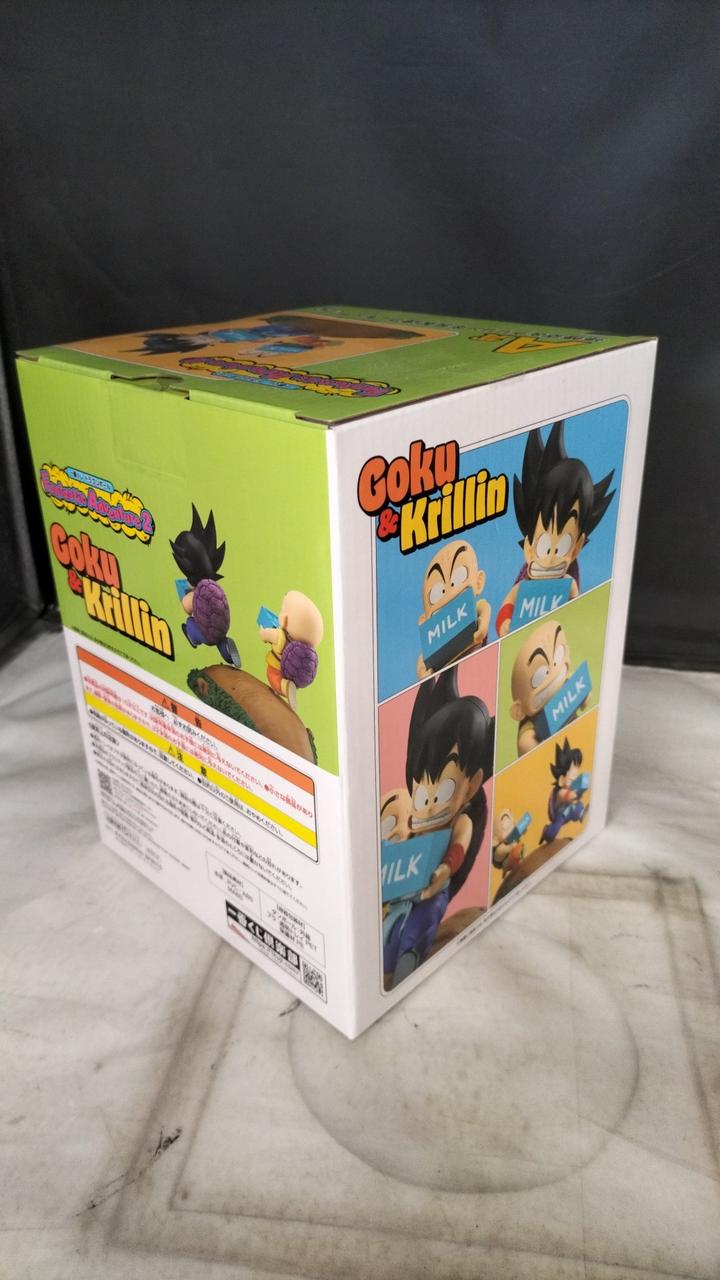 BANDAI Goku & Krillin Milk Delivery Figure Ichiban Kuji Dragon Ball Prize A
