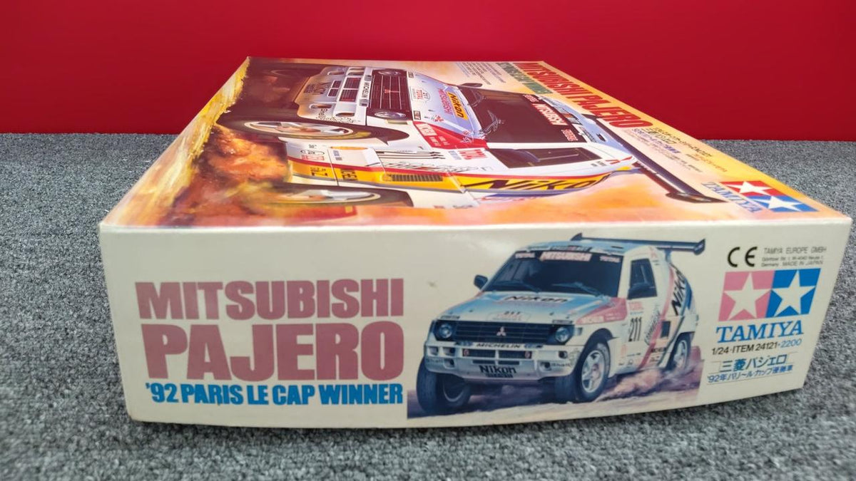 TAMIYA Sports Car Series Mitsubishi Pajero 1992 Paris Cup Winner - Banzai Thrifting | BanzaiHobby