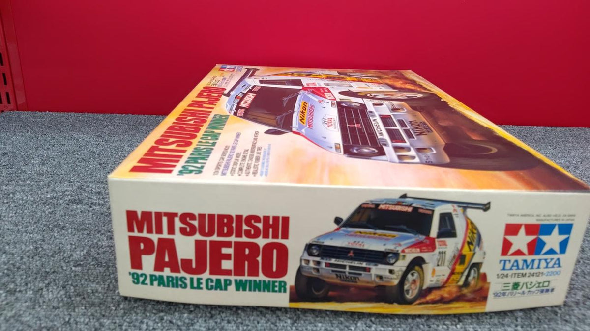 TAMIYA Sports Car Series Mitsubishi Pajero 1992 Paris Cup Winner - Banzai Thrifting | BanzaiHobby
